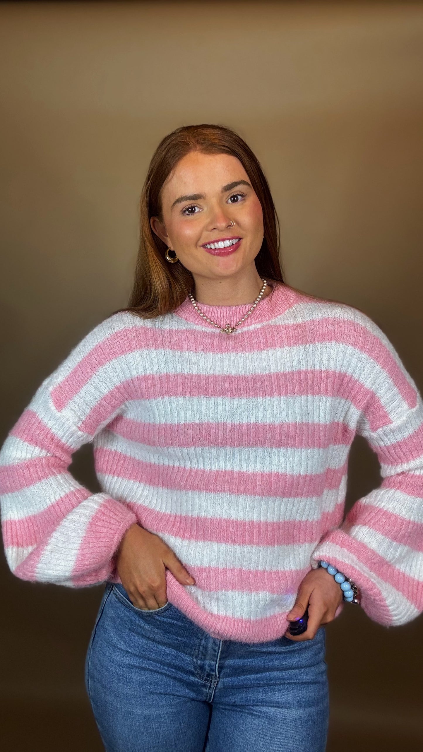 Saoirse Knitwear. ULTRA Balloon sleeve. Made in Italy