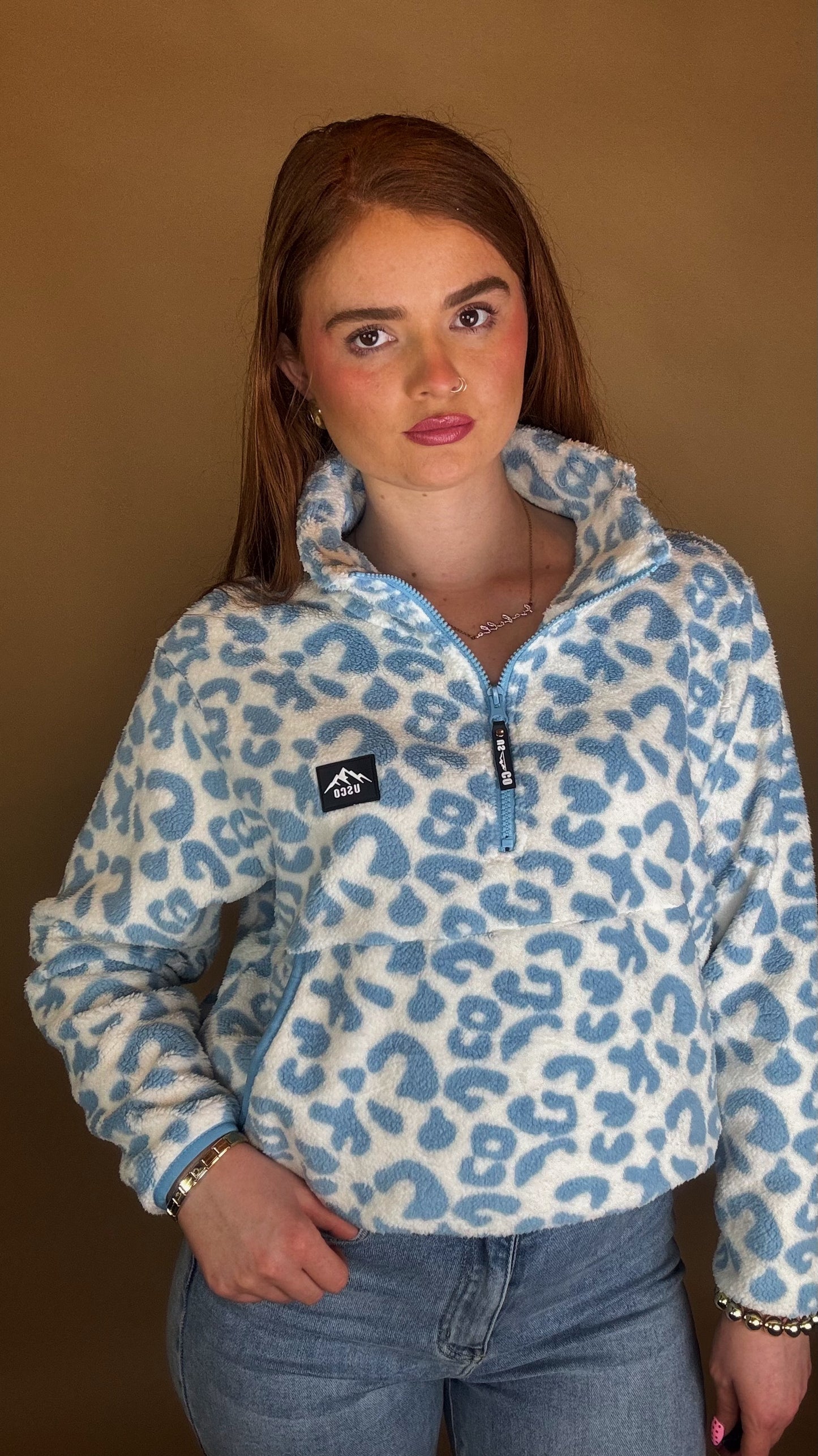 Esme ultra soft fleece. Pockets & draw string