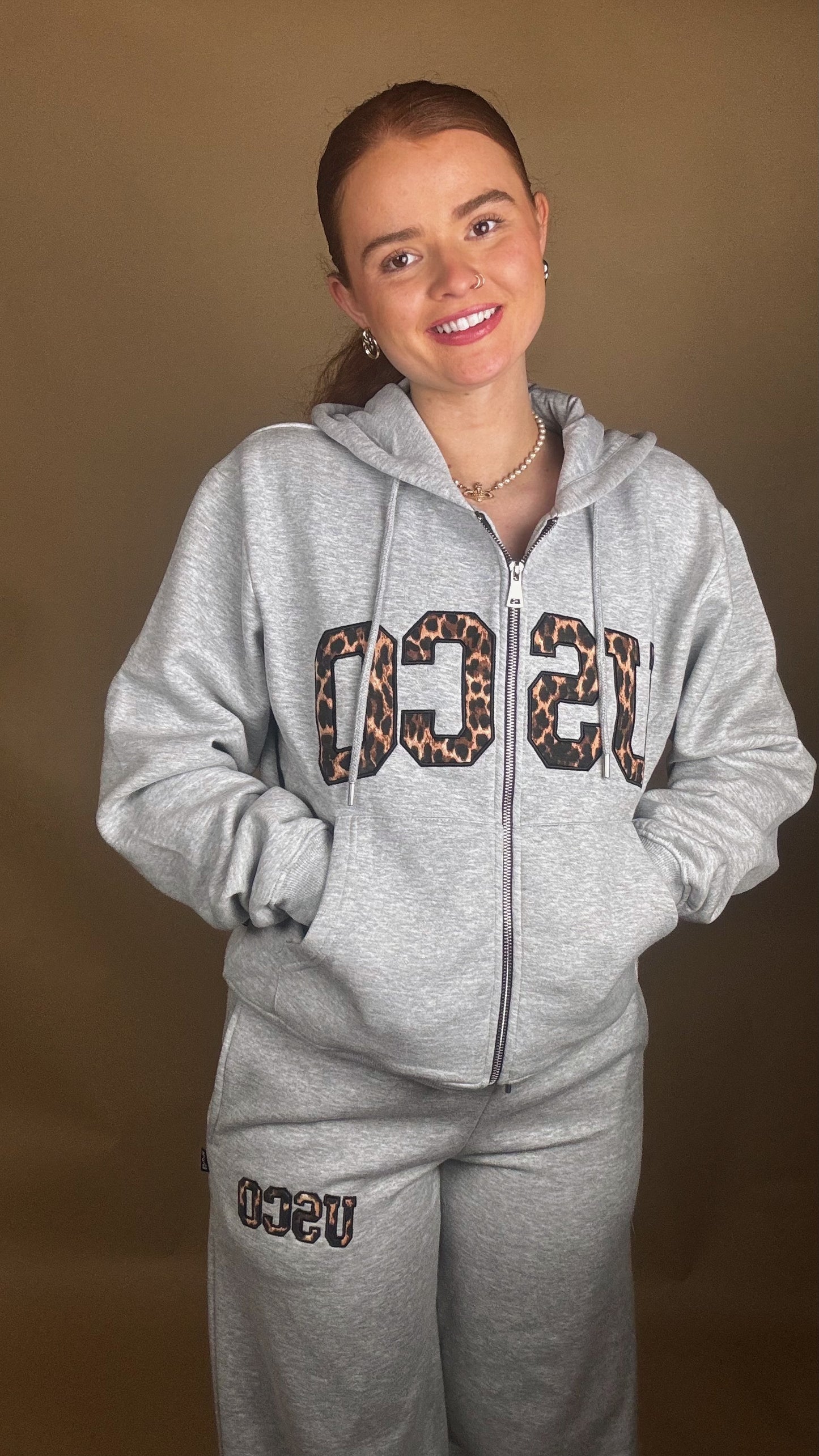 Becca 80% cotton SET fleece line set *oversize, size down*