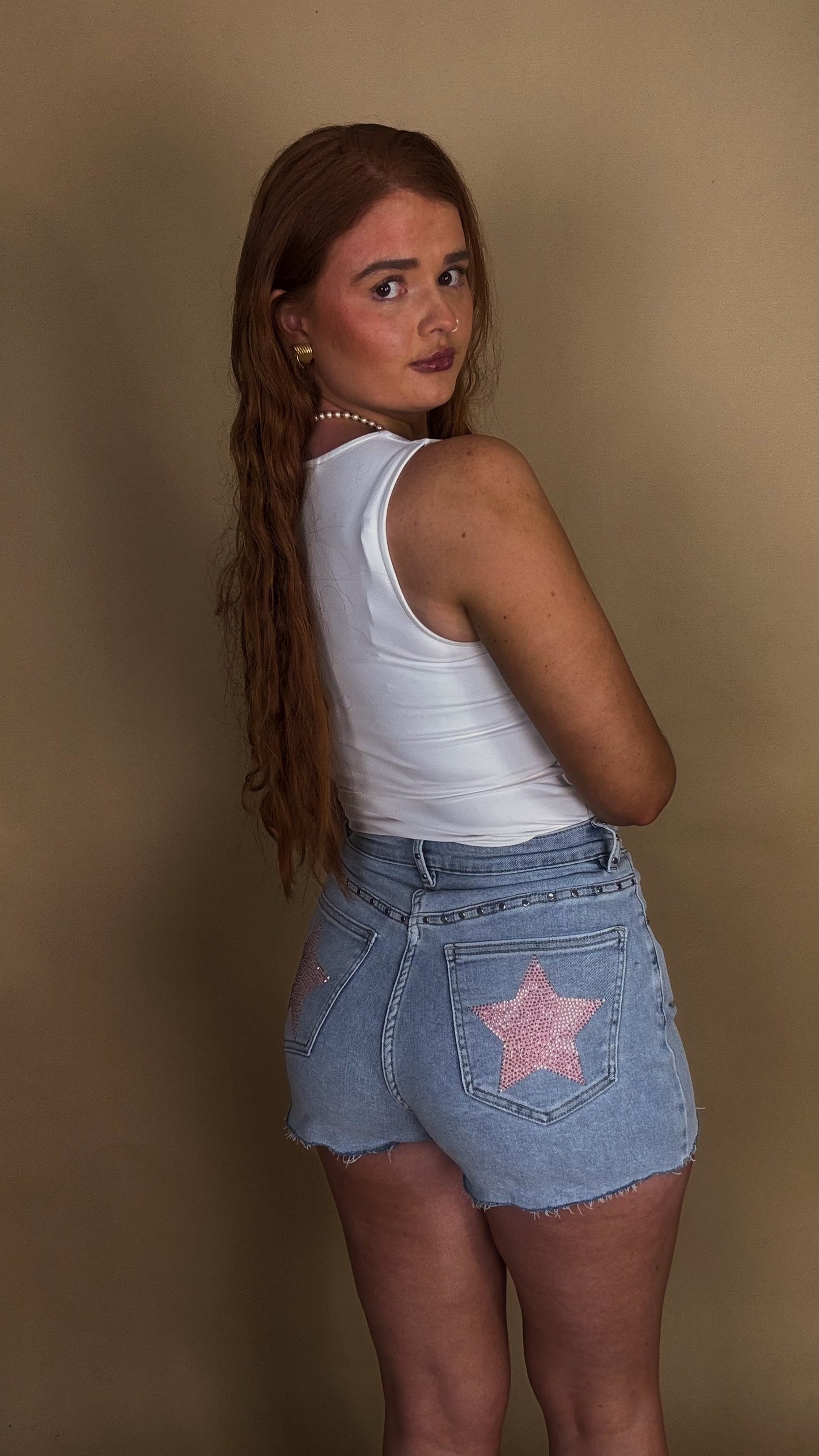 *SHORTS* Victoria Super stretch Denim