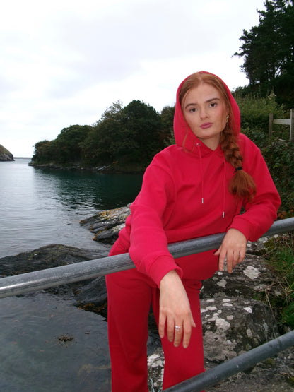 Scarlet 80% cotton SET *oversize hoodie*