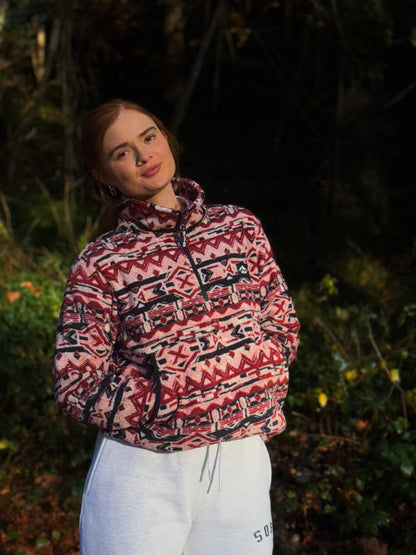 Maya Winter fleece draw string & pocket *ultra soft*