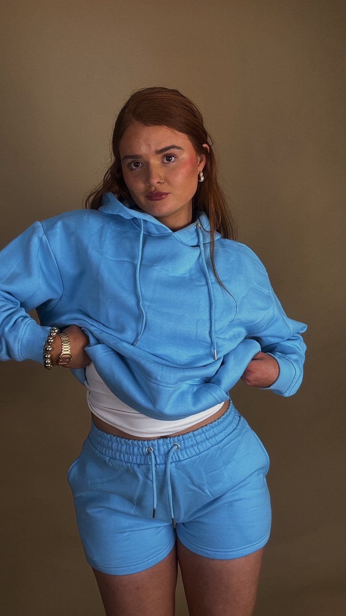 *SHORT SET* Mia 80% cotton fleece line