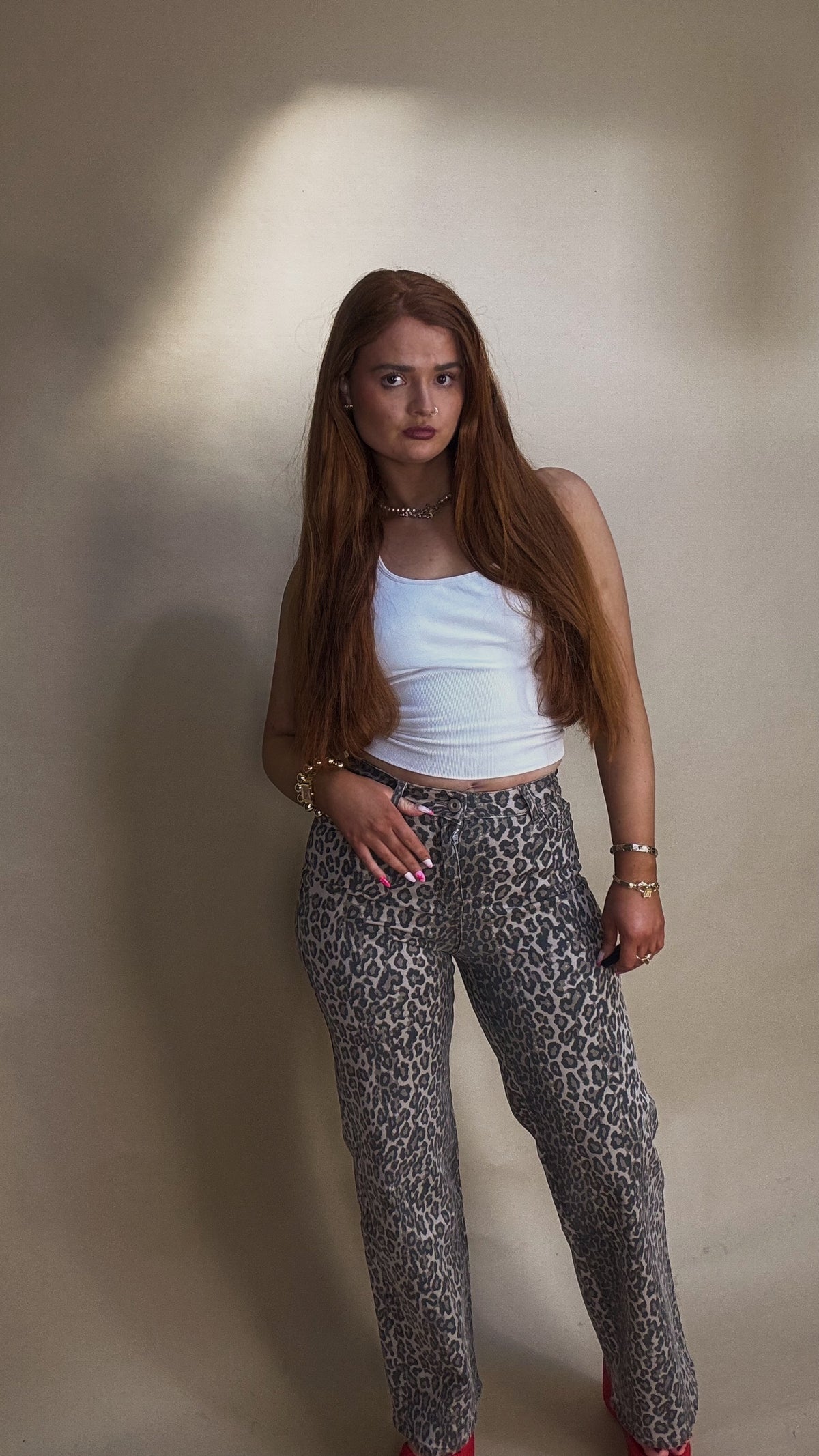 Poppy Stretch Premium Denim straight leg Jean