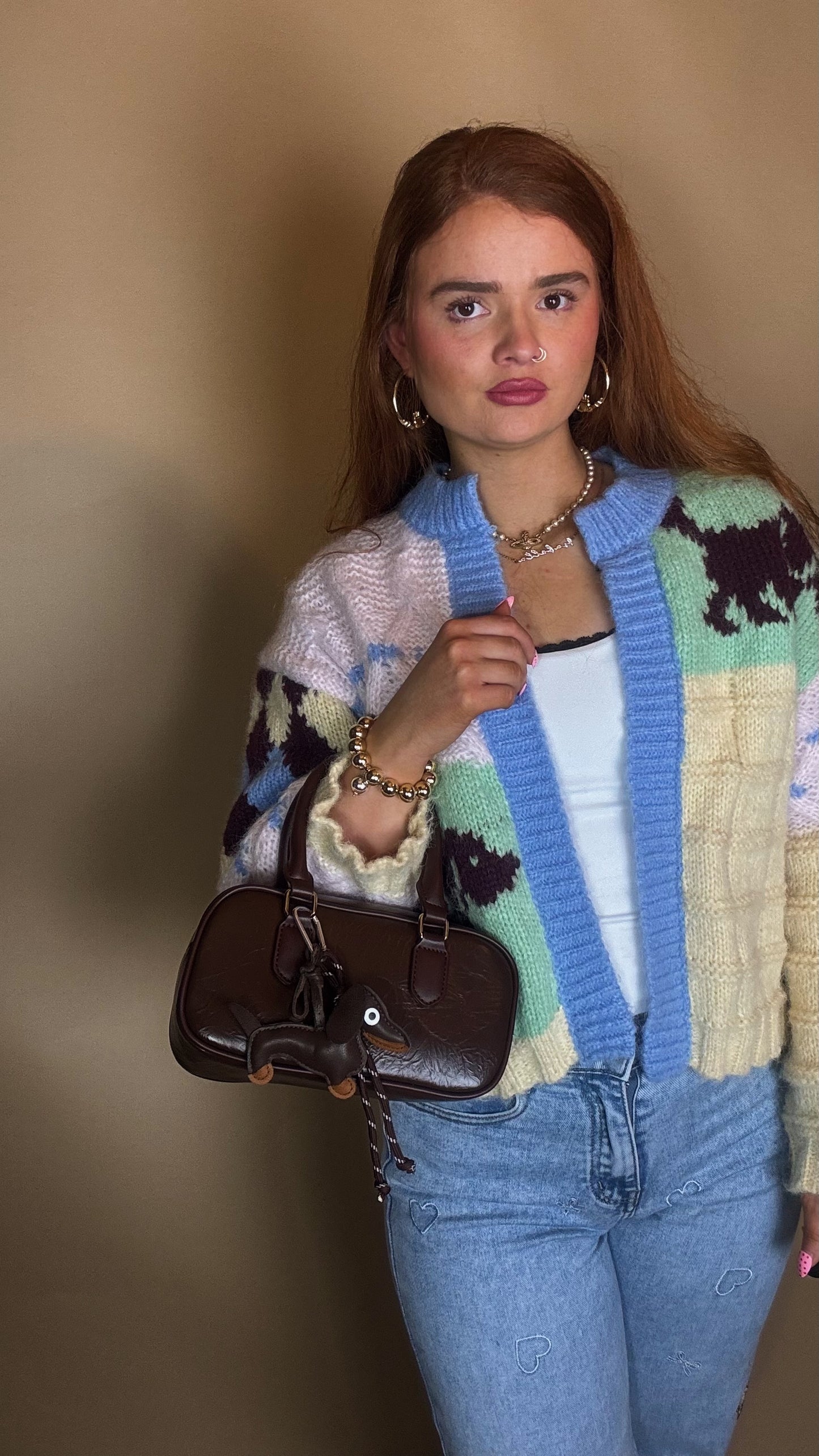 Lulu Exclusive Dachshund Bag (including a cross body strap)