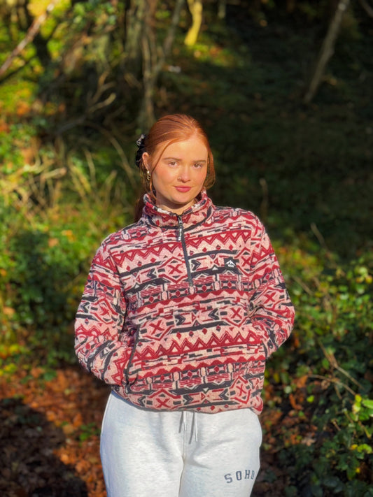 Maya Winter fleece draw string & pocket *ultra soft*