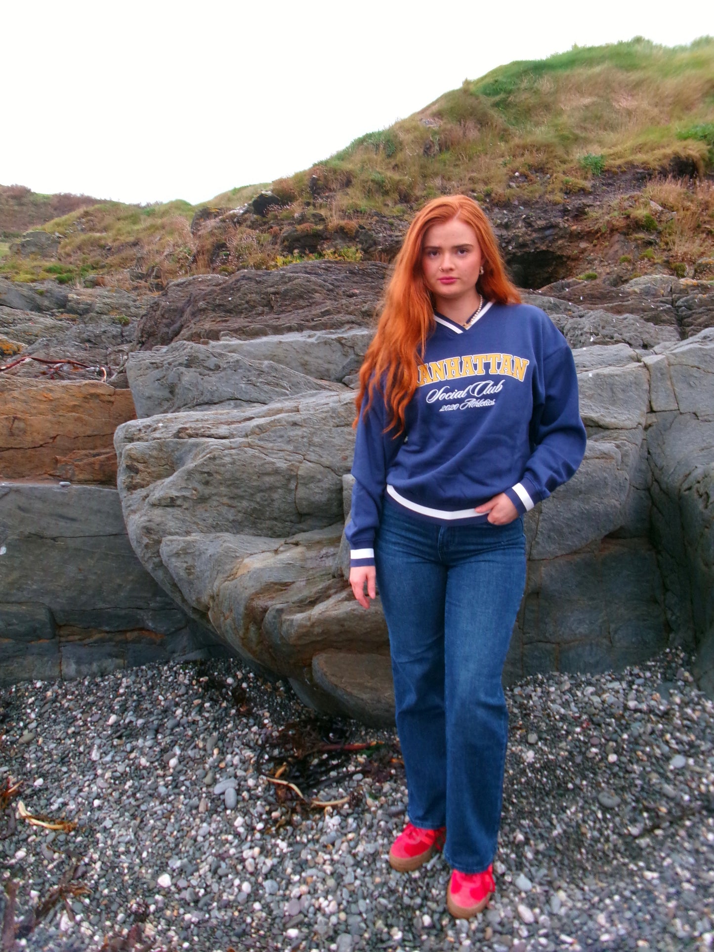 *subtle shimmer* STRETCHY JEANS*!!!! Mia High waist Straight Leg