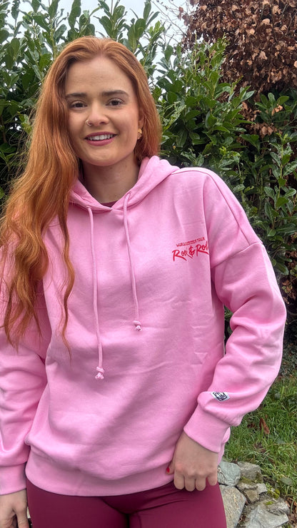 Kaycee Leah Rock n Roll fleece line oversize Hoodie *70% organic cotton*