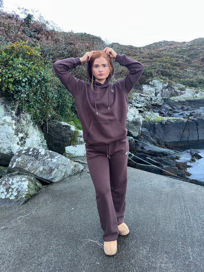 Blair Brown 80% cotton fleece line set