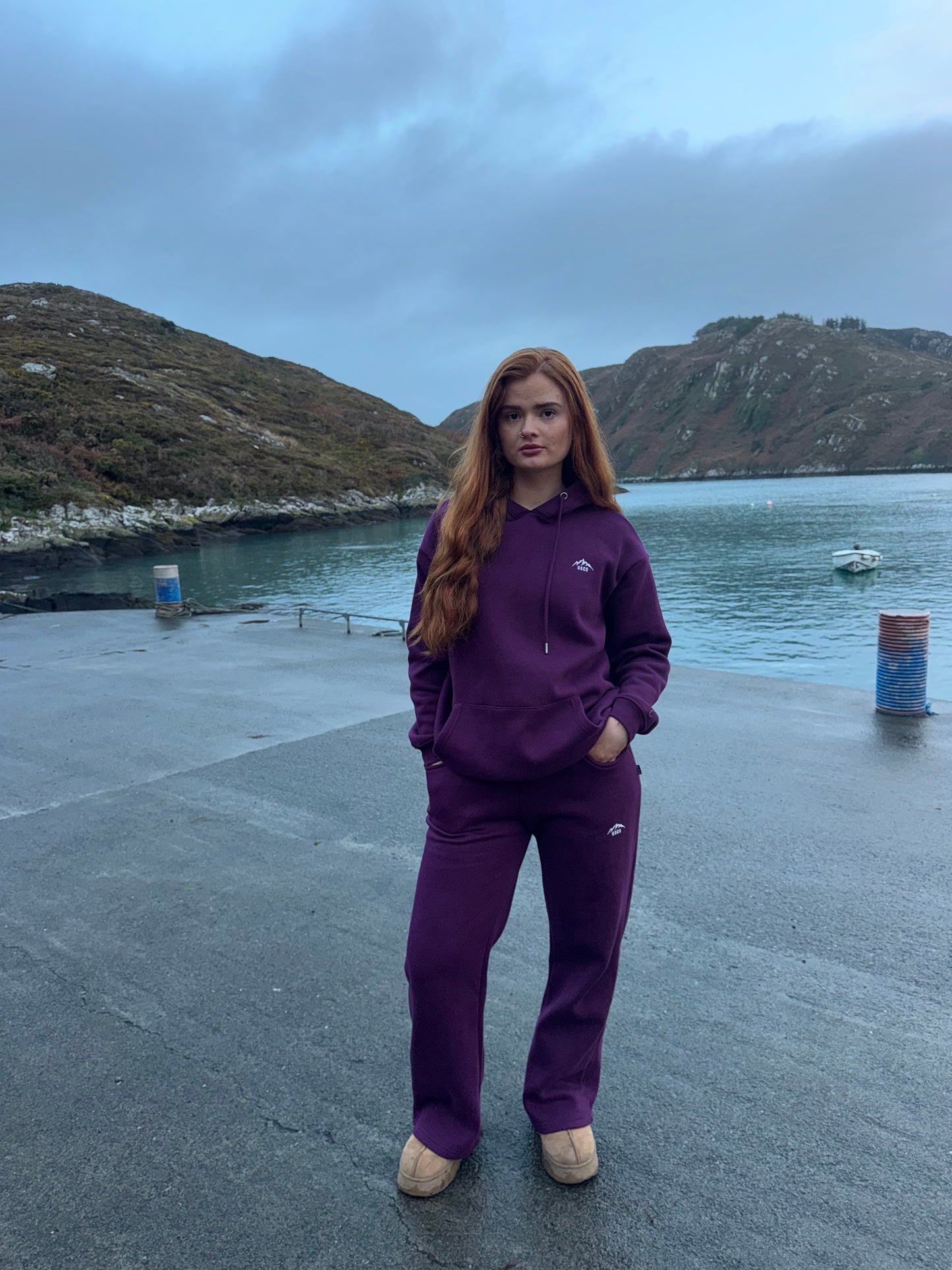 Grace 80% cotton fleece line set