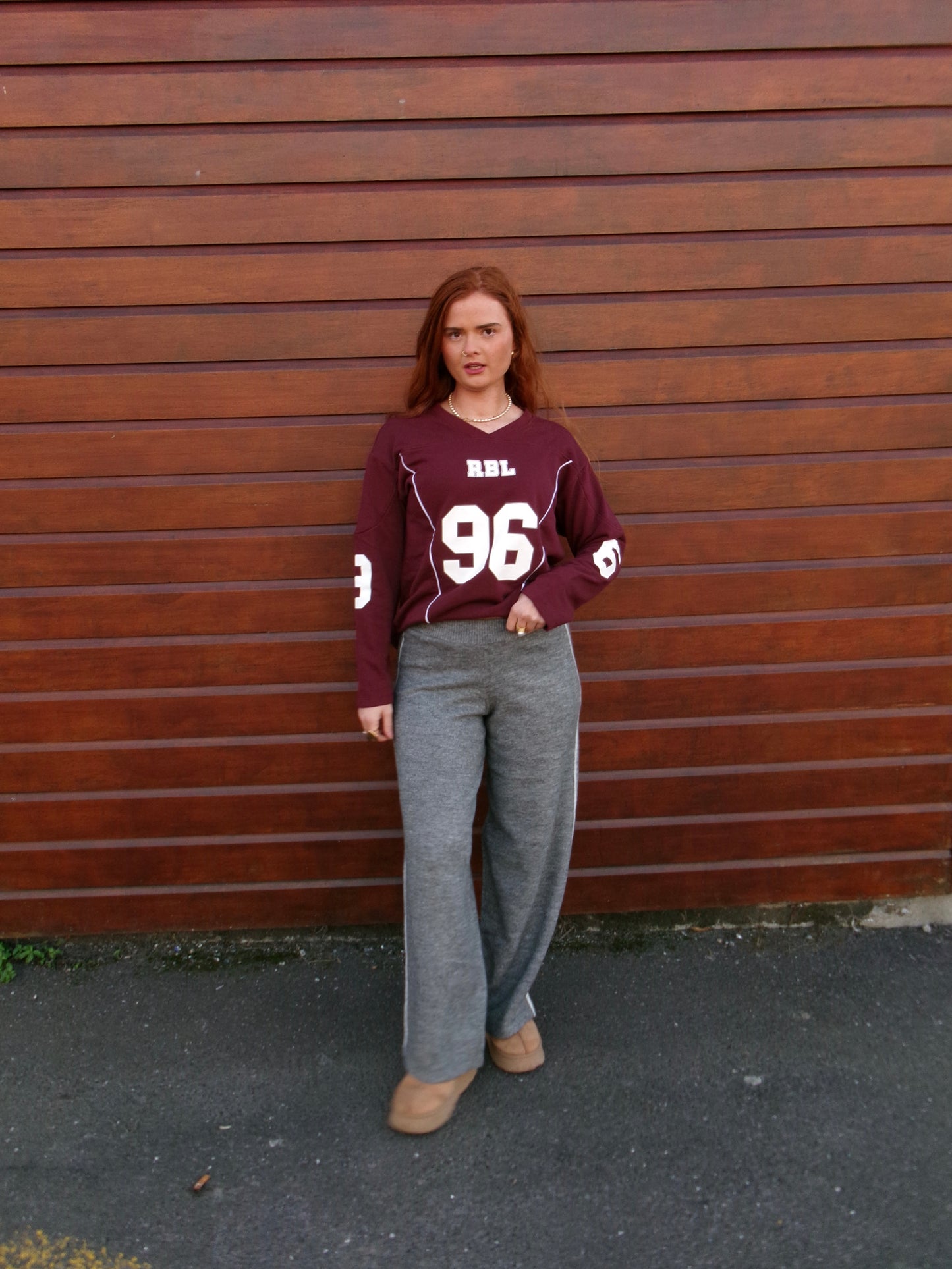 Niamh NFL Crew Neck Jersey *organic cotton*