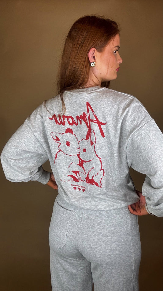 Amor Valentines Crew Neck