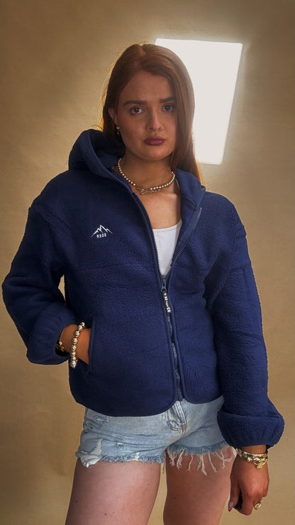 Zendaya fleece (zipped pockets + hood)