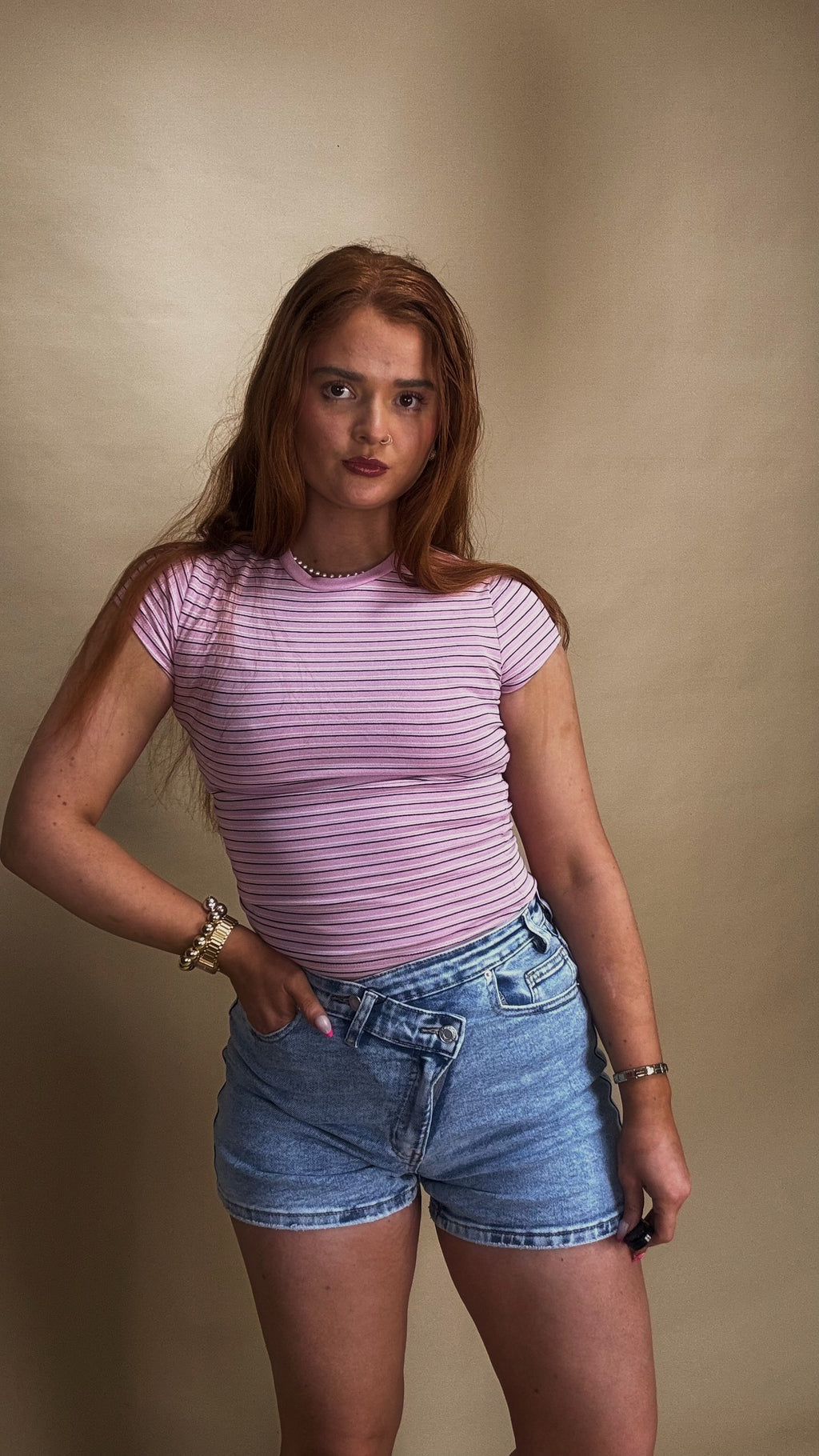 *SHORTS* Taylor Super stretch Crossover Denim