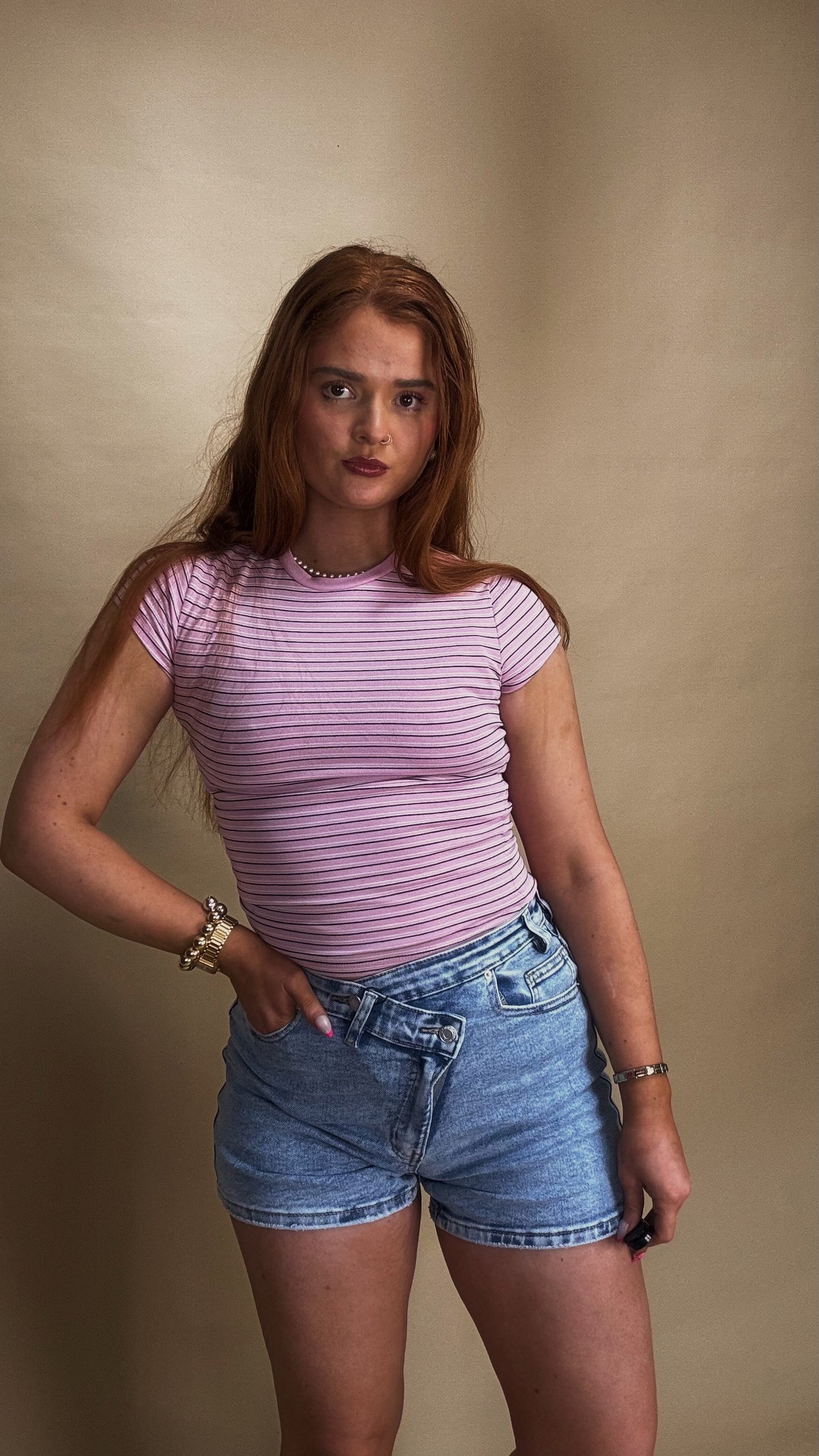 *SHORTS* Taylor Super stretch Crossover Denim