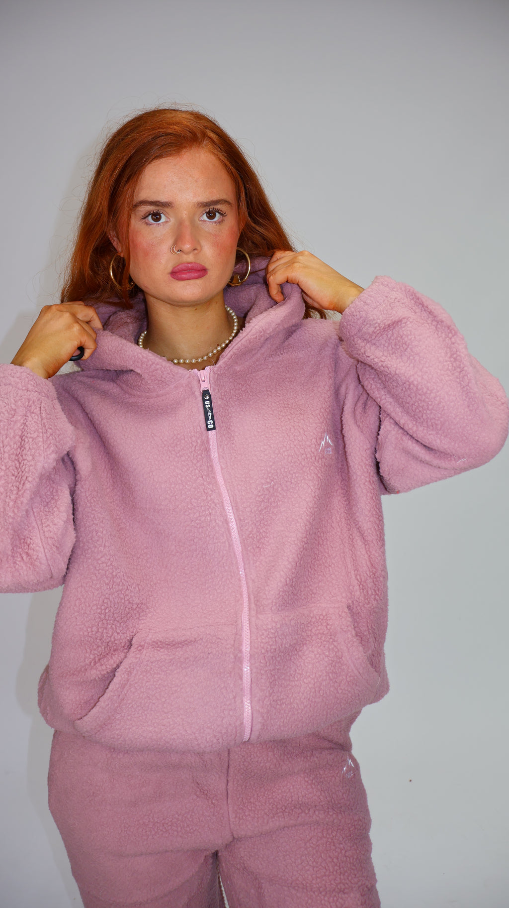 Laila Lavender Fleece Teddy Bear Set