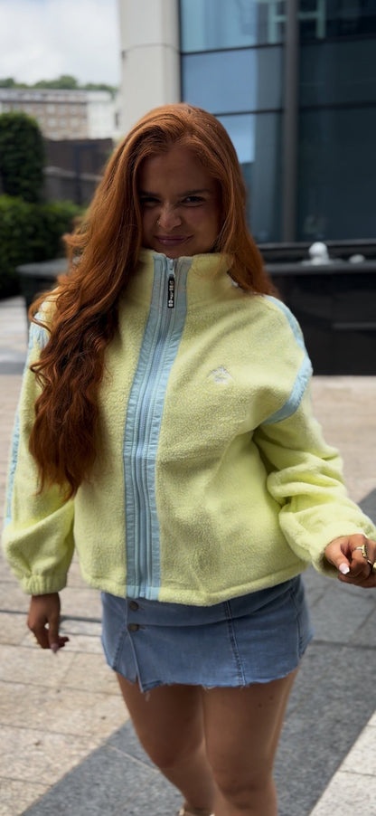 Daisy Full Zip Fleece (Pockets + Drawstring)