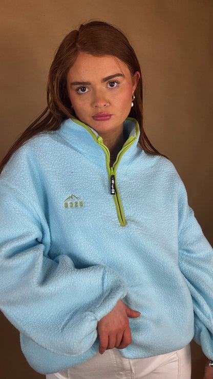 Niamh Balloon Sleeve fleece (pockets + drawstring)