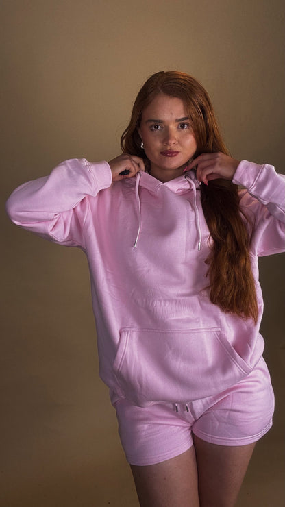 *SHORT SET* Capri 80% cotton fleece