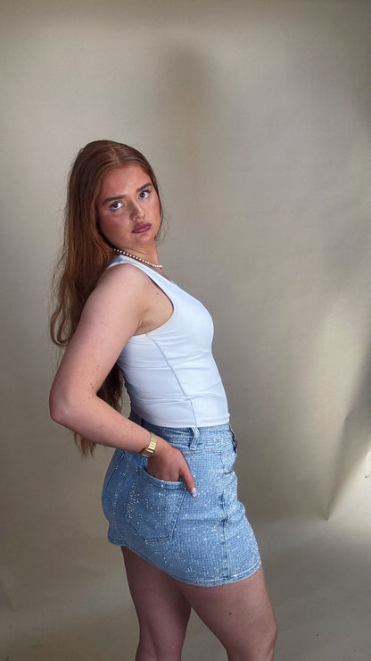 Sparkle Super stretch SKIRT