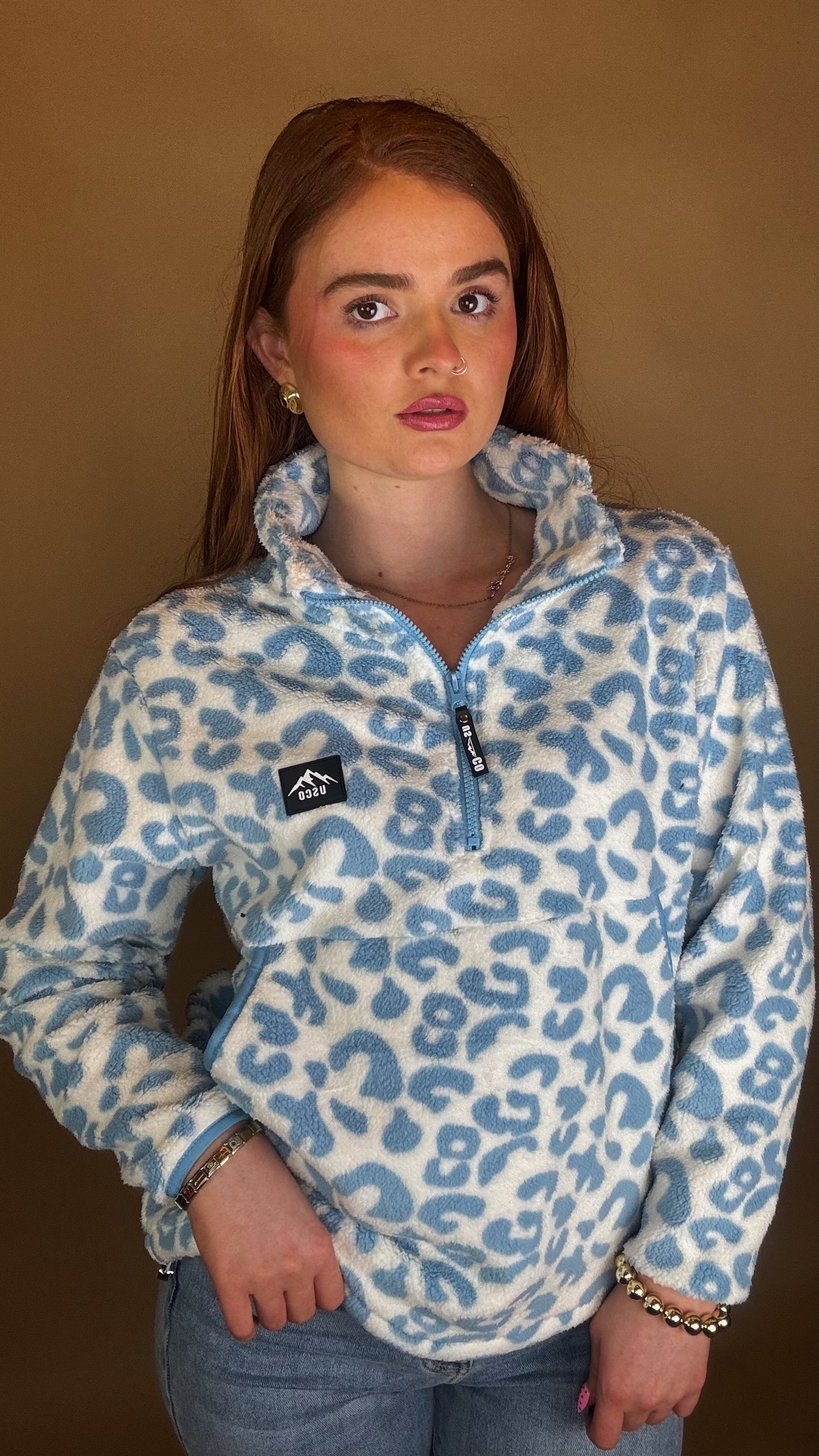 Esme ultra soft fleece. Pockets & draw string