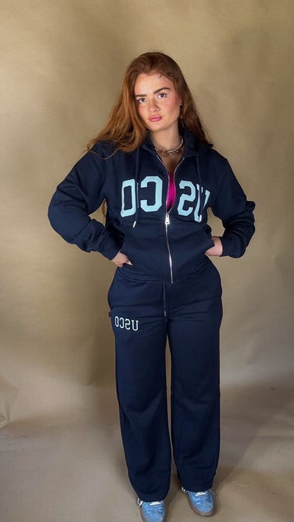 Alyssa 80% cotton SET fleece line set *oversize, size down*