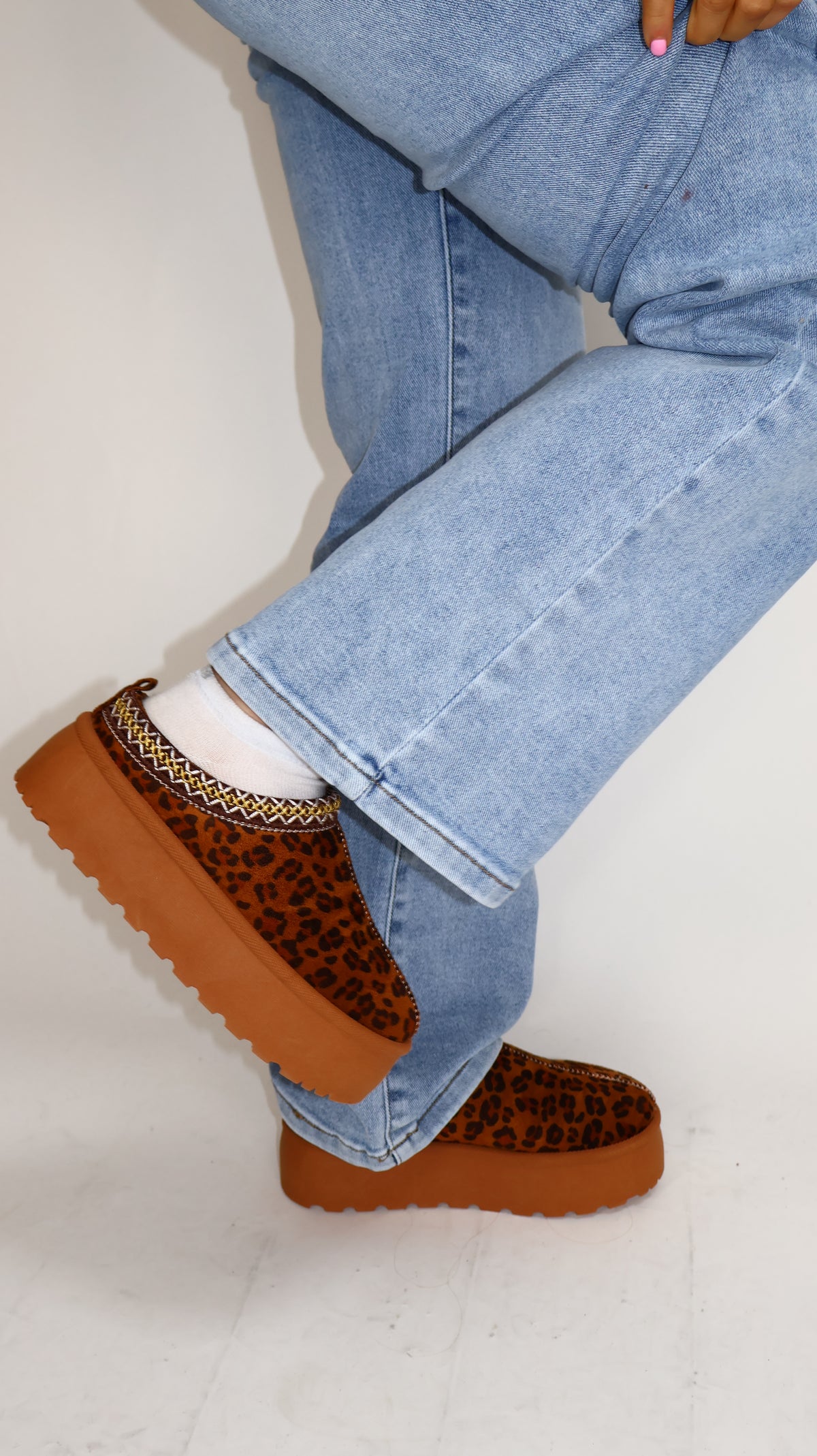 Alexia Ultra Platform Leopard Boots