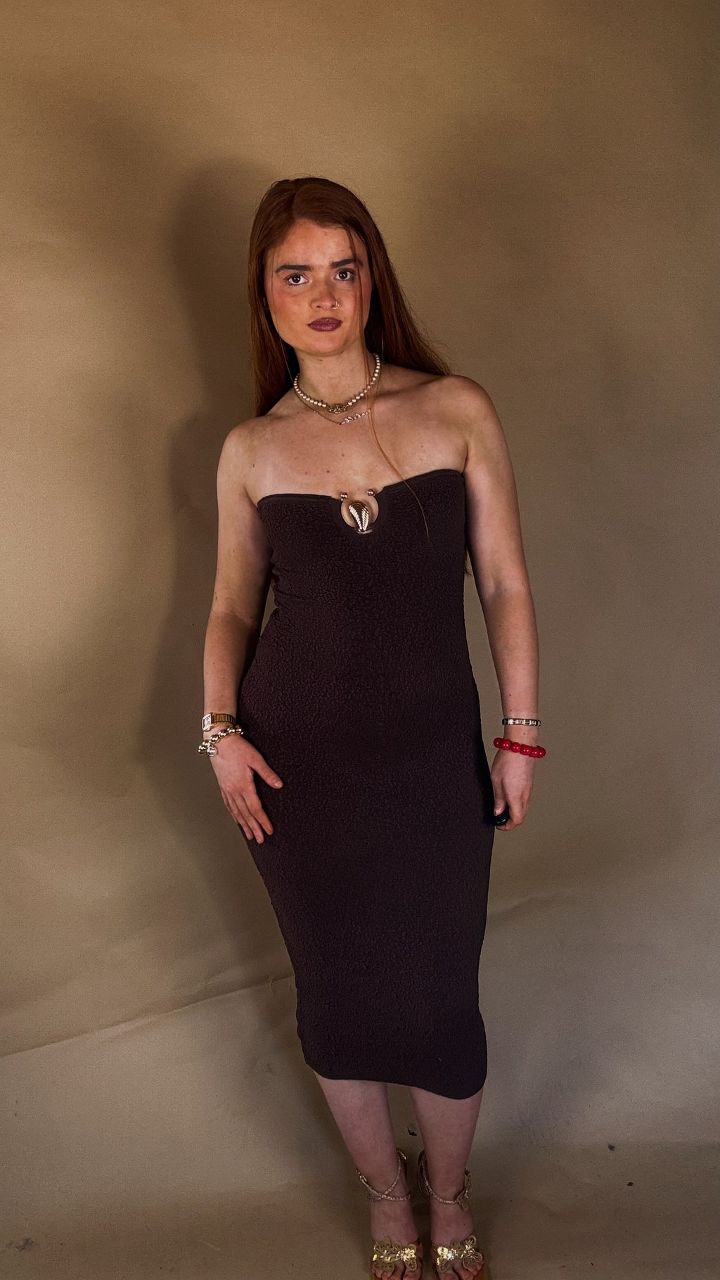 Alison Sculpt Dress
