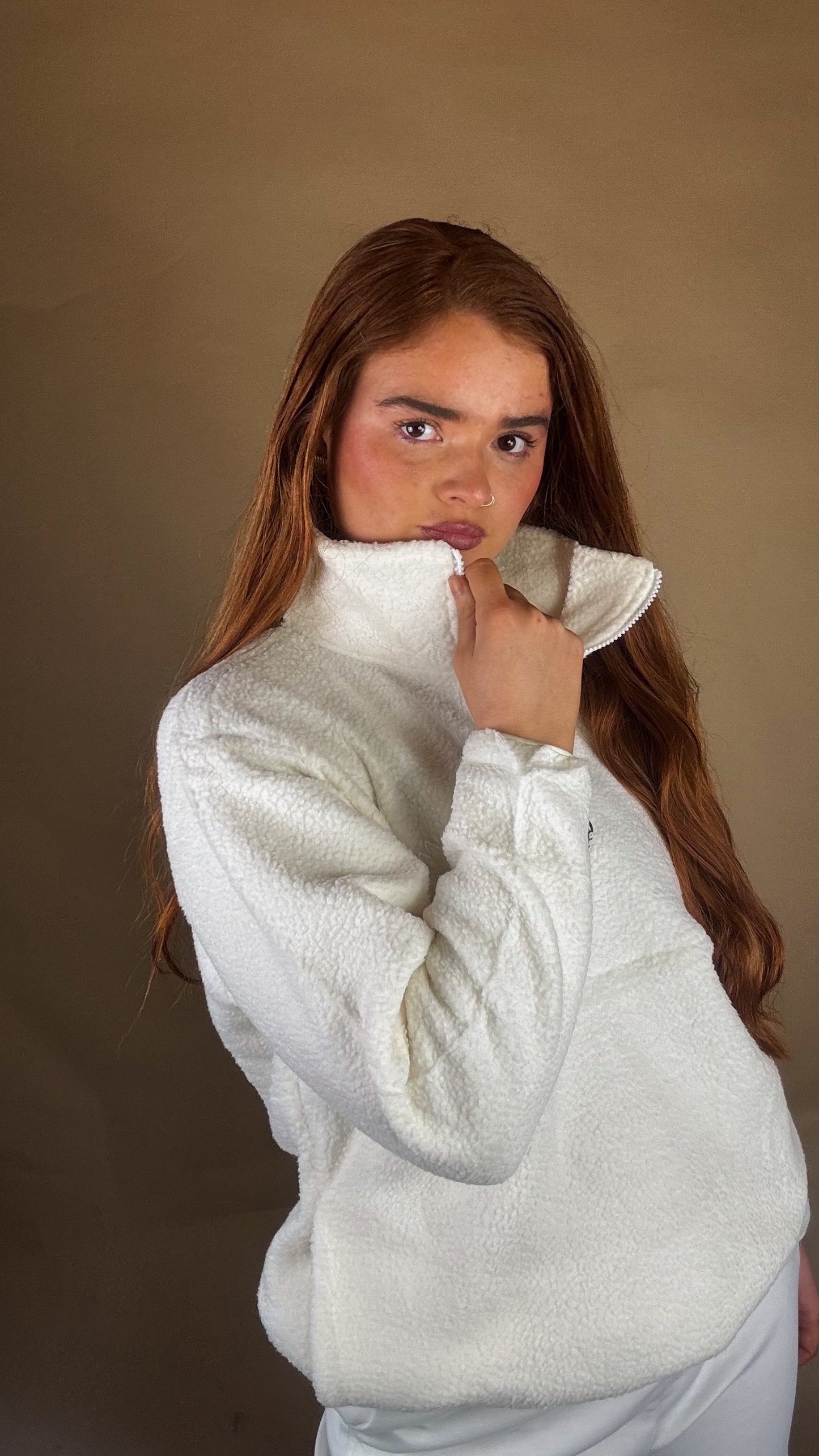 Isla Half Zip + pockets + drawstring