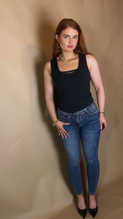Exclusive Push Up Diamonte Jean
