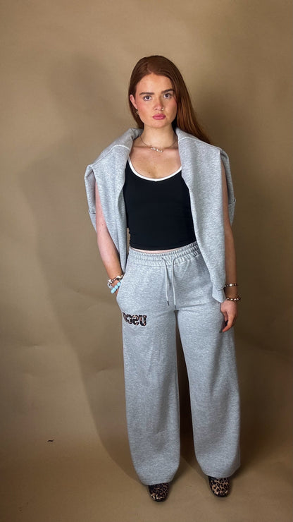 Becca 80% cotton SET fleece line set *oversize, size down*