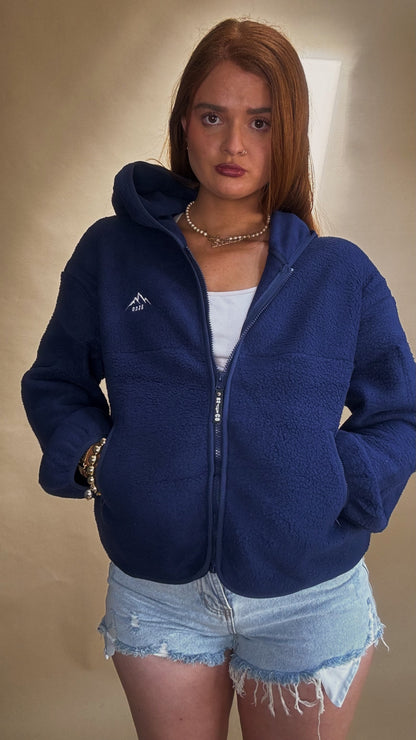 Zendaya fleece (zipped pockets + hood)