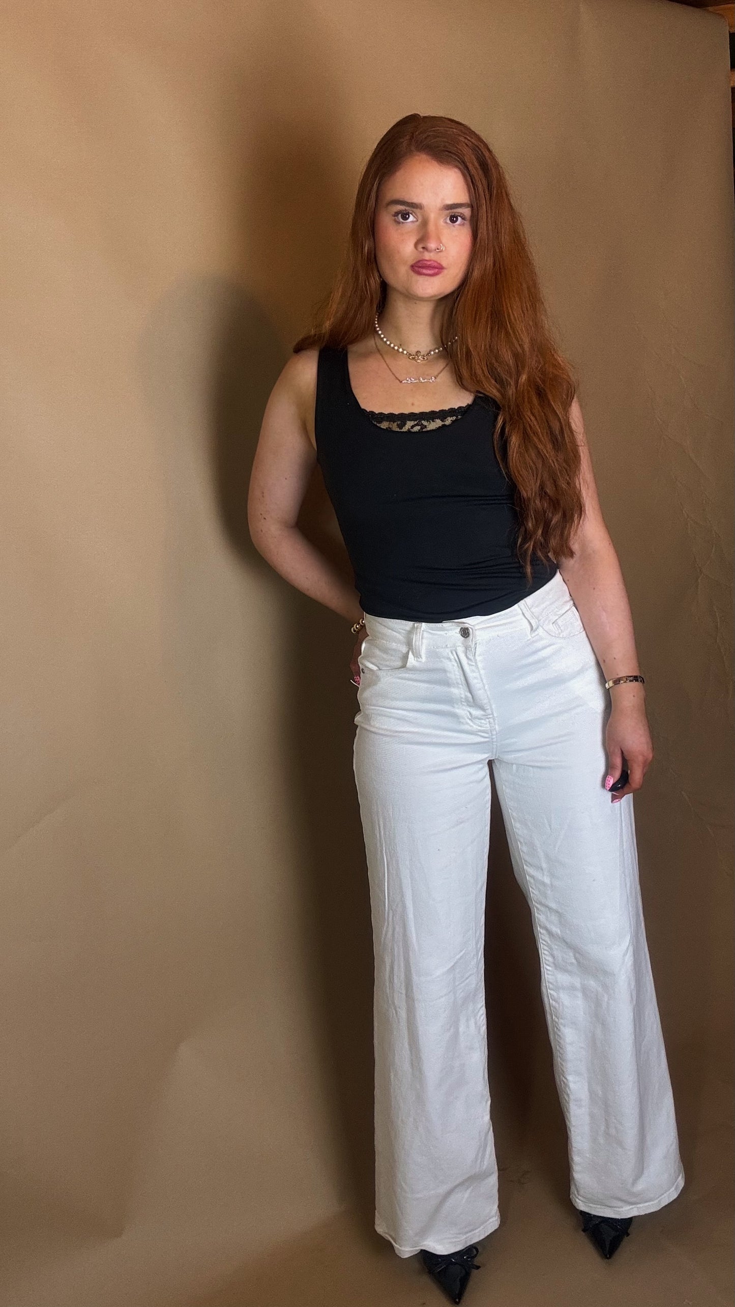 Weronika White Jean