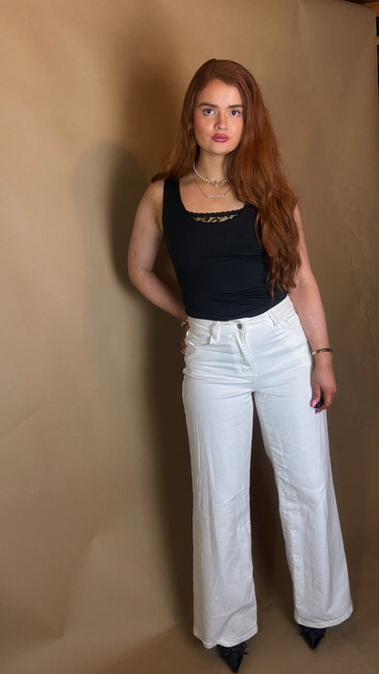 Weronika White Jean