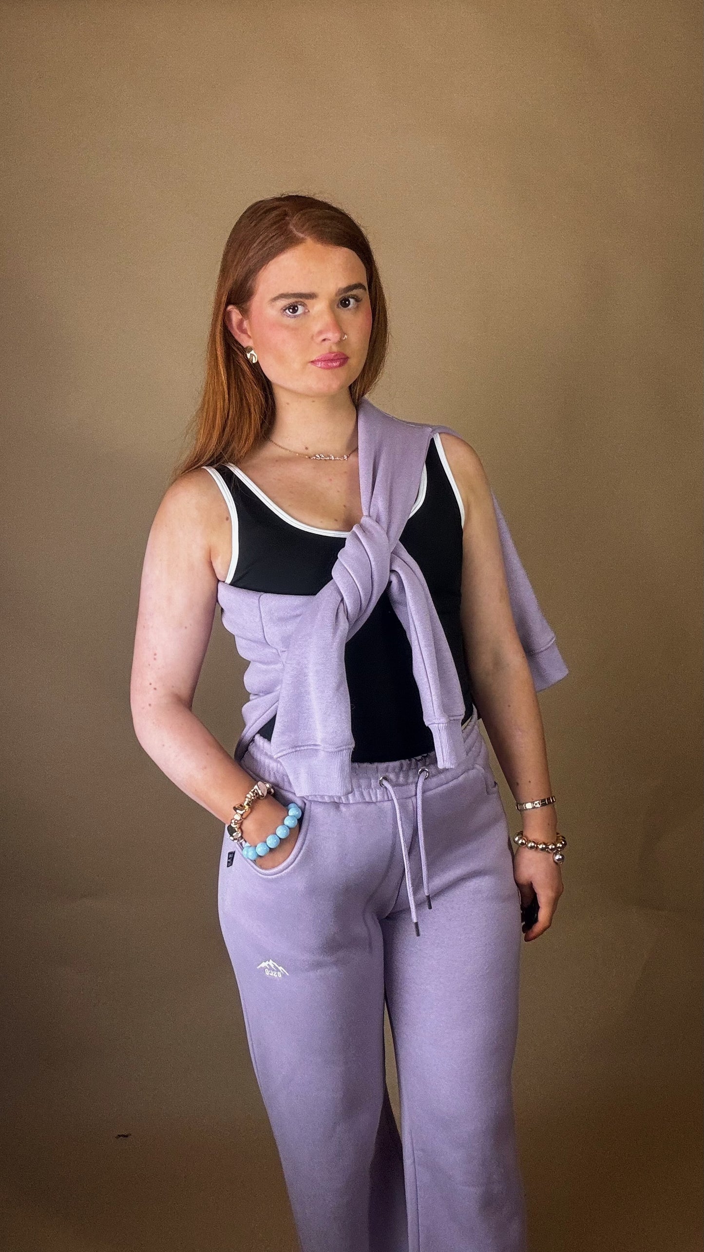 Sadie 80% cotton SET *oversize hoodie* size down