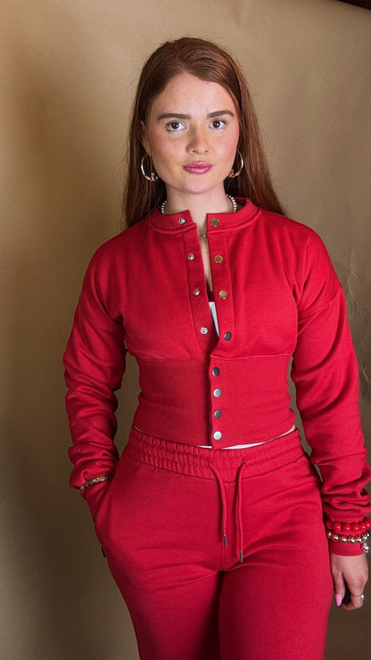 Layla Fleece Line 80% cotton SET SIZE UP