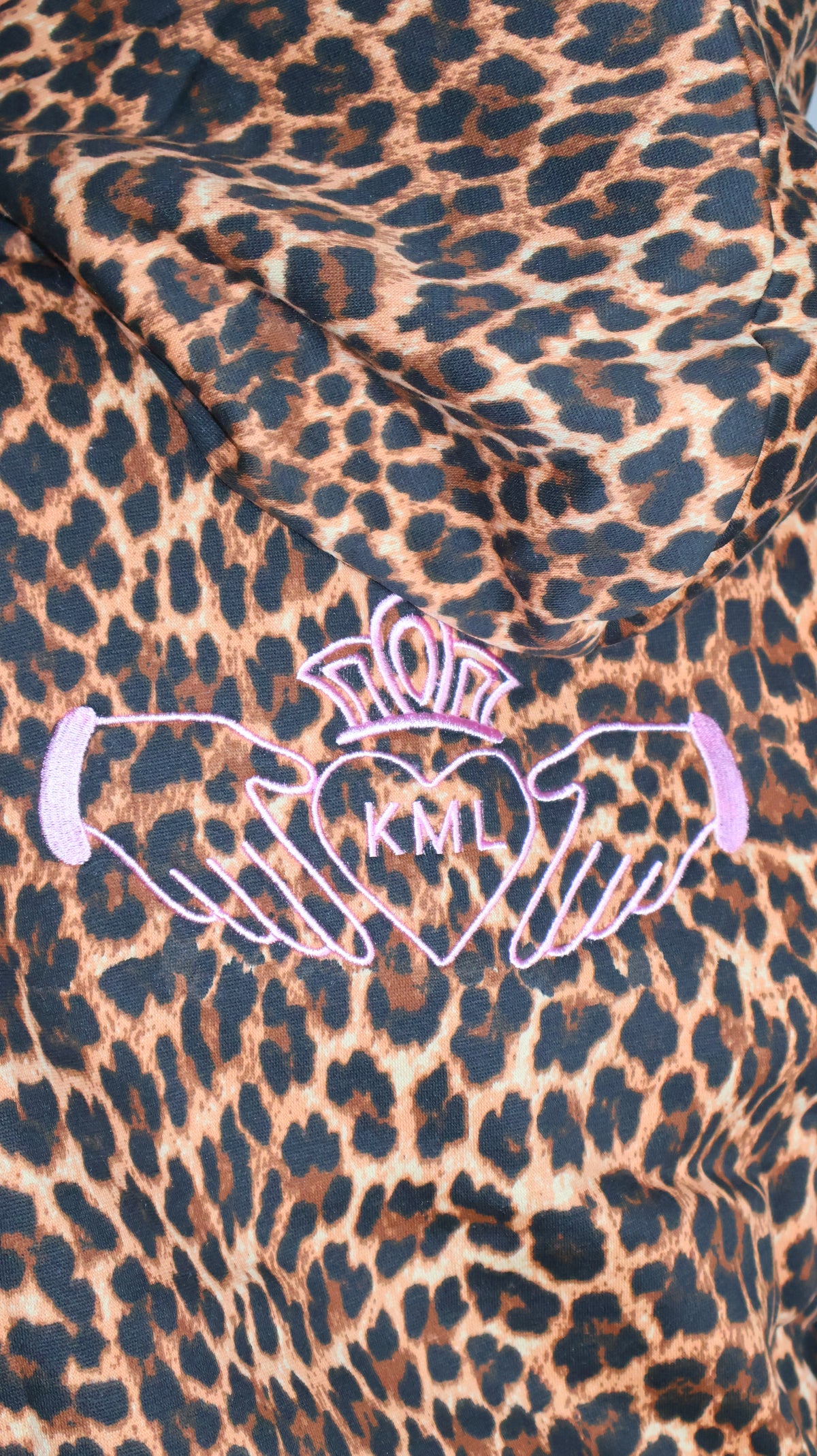 Doireann Claddagh Leopard Hoodie