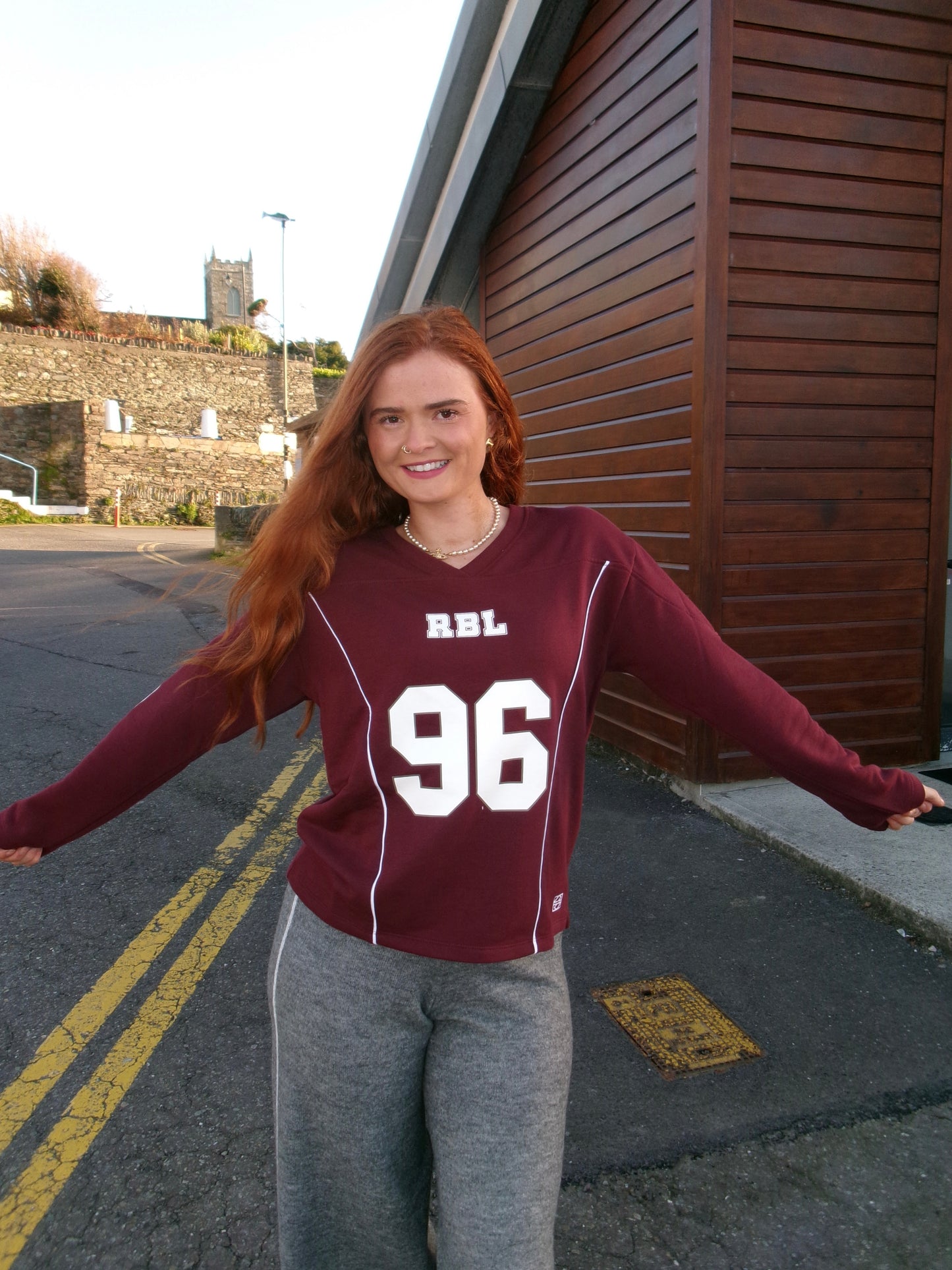Niamh NFL Crew Neck Jersey *organic cotton*