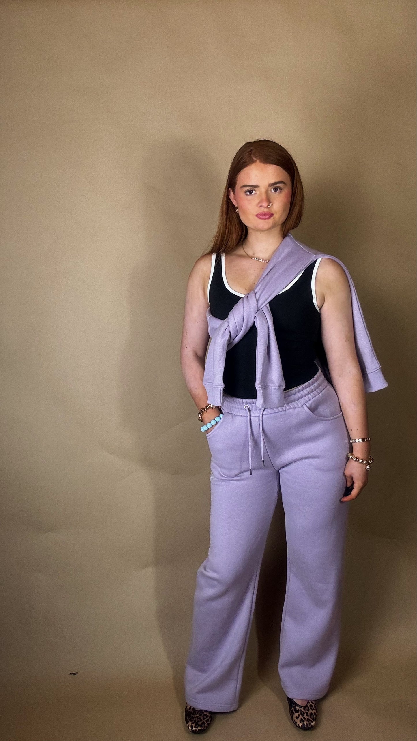 Sadie 80% cotton SET *oversize hoodie* size down