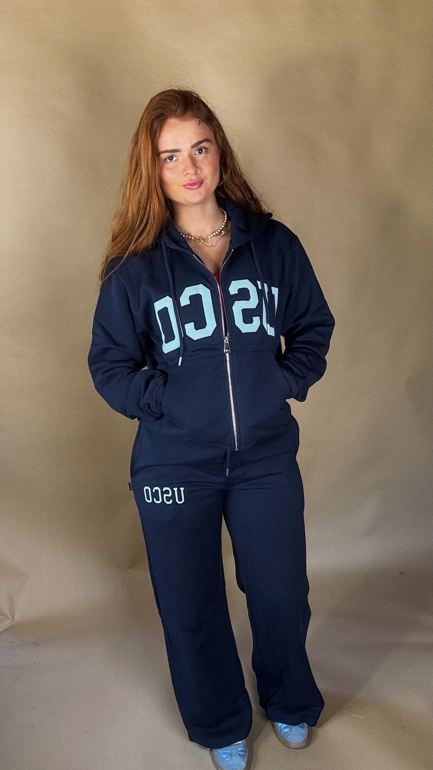 Alyssa 80% cotton SET fleece line set *oversize, size down*