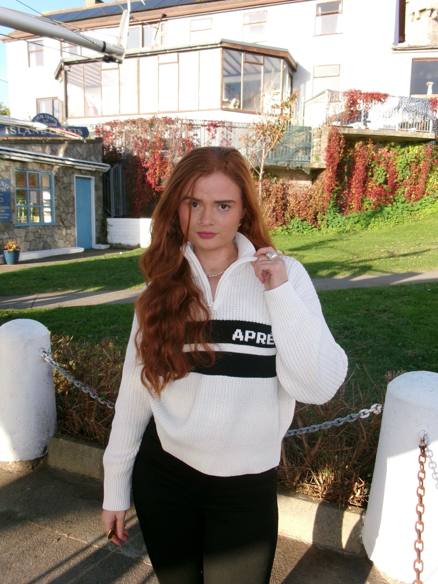 Jamie Knitwear Half Zip *made with recycled cotton*