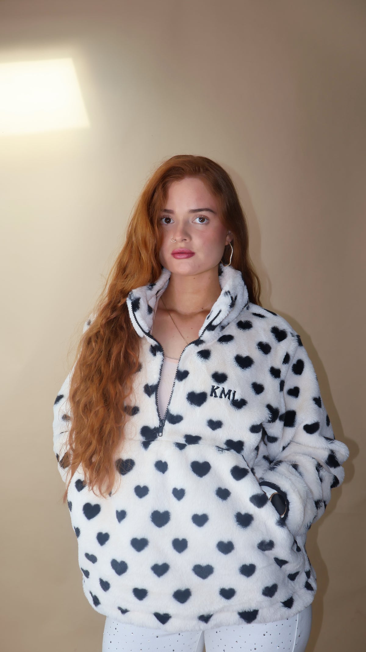ONCE OFF DROP. Love love love KML Fleece. Pockets & Drawstrings. *Thermal fleece-more dense finish on the inside