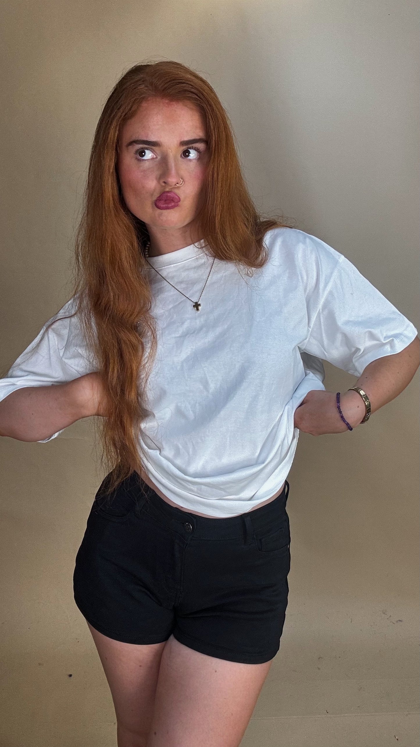Lily Stretchy Denim Shorts
