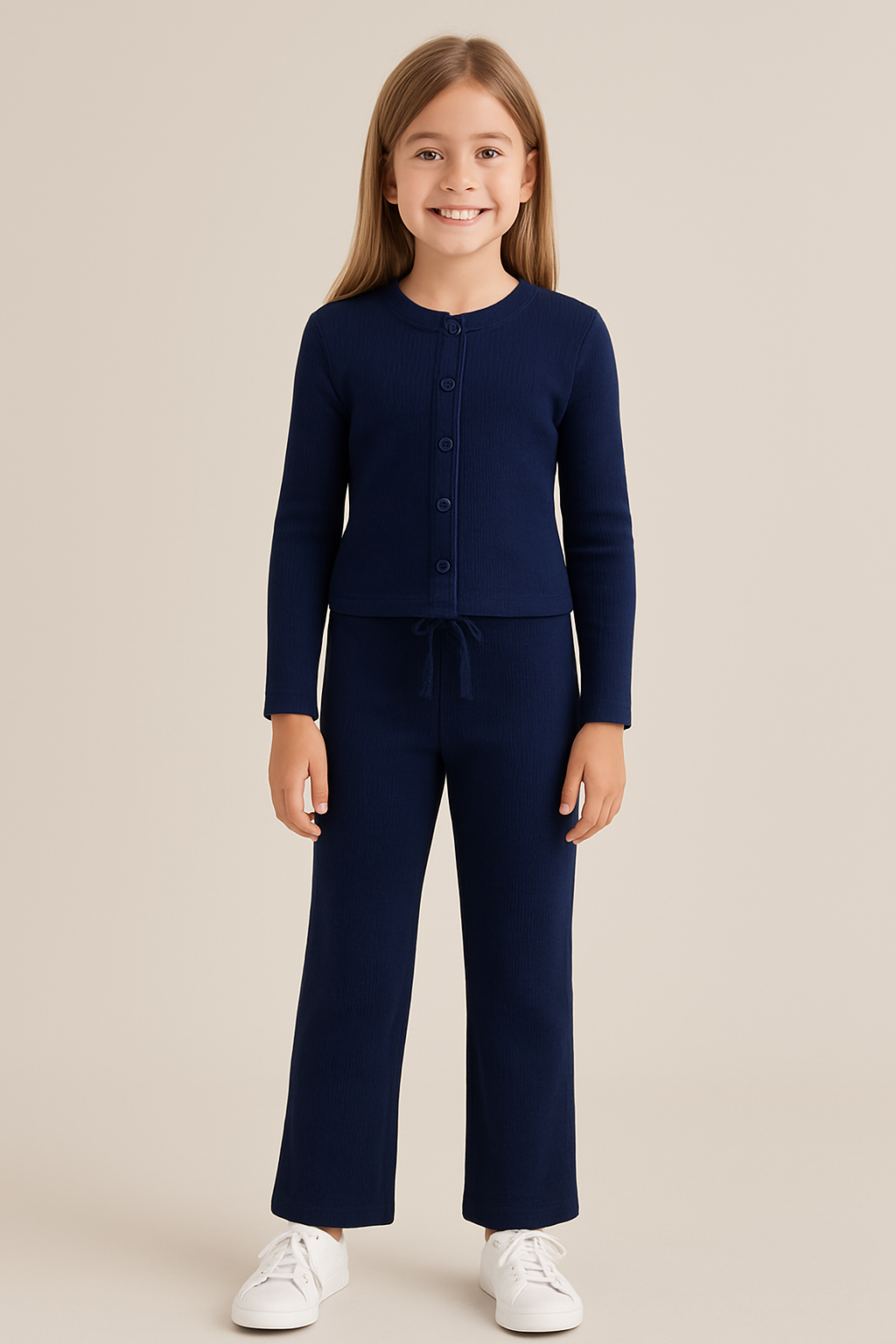 Molly Kids 95% cotton ribbed set