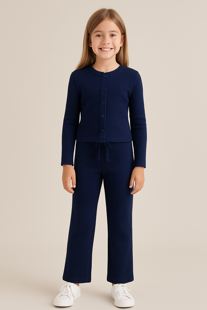 Molly Kids 95% cotton ribbed set