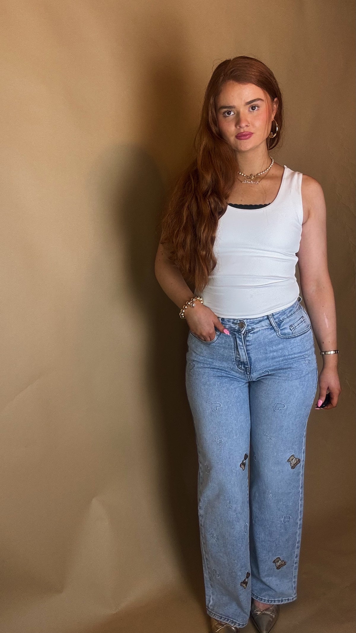 Ivy Love Teddy Jean