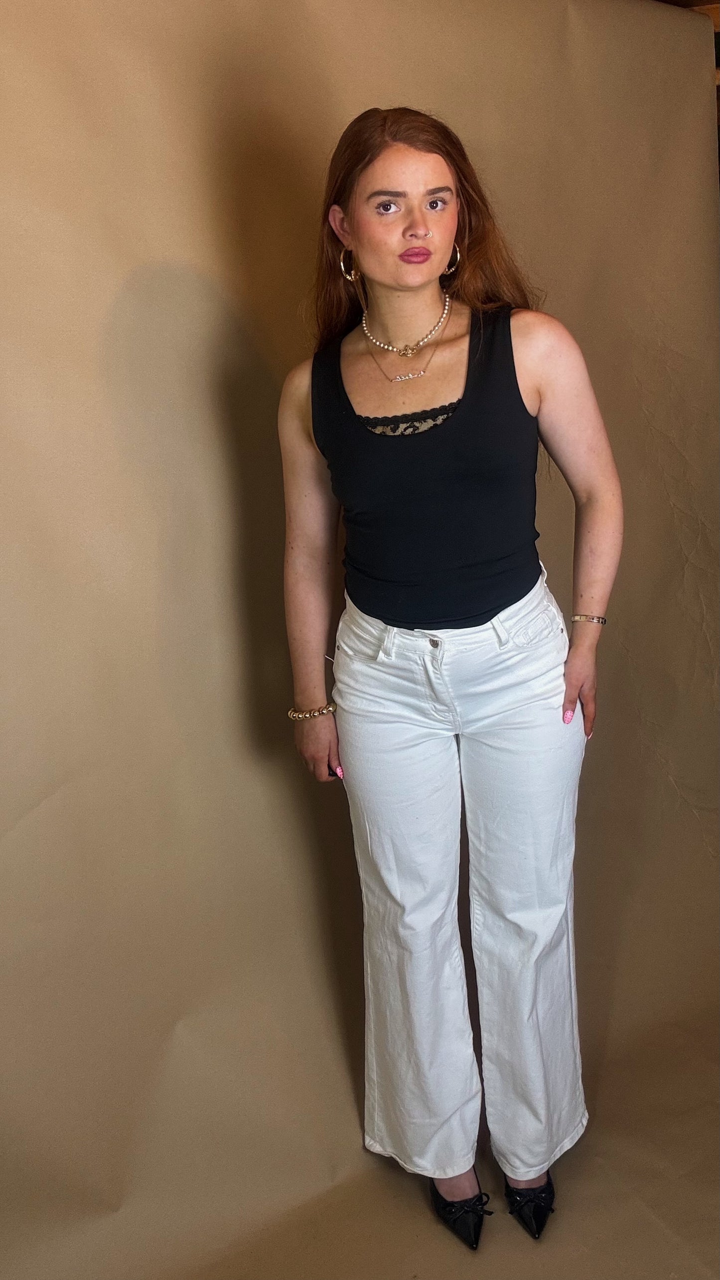 Weronika White Jean