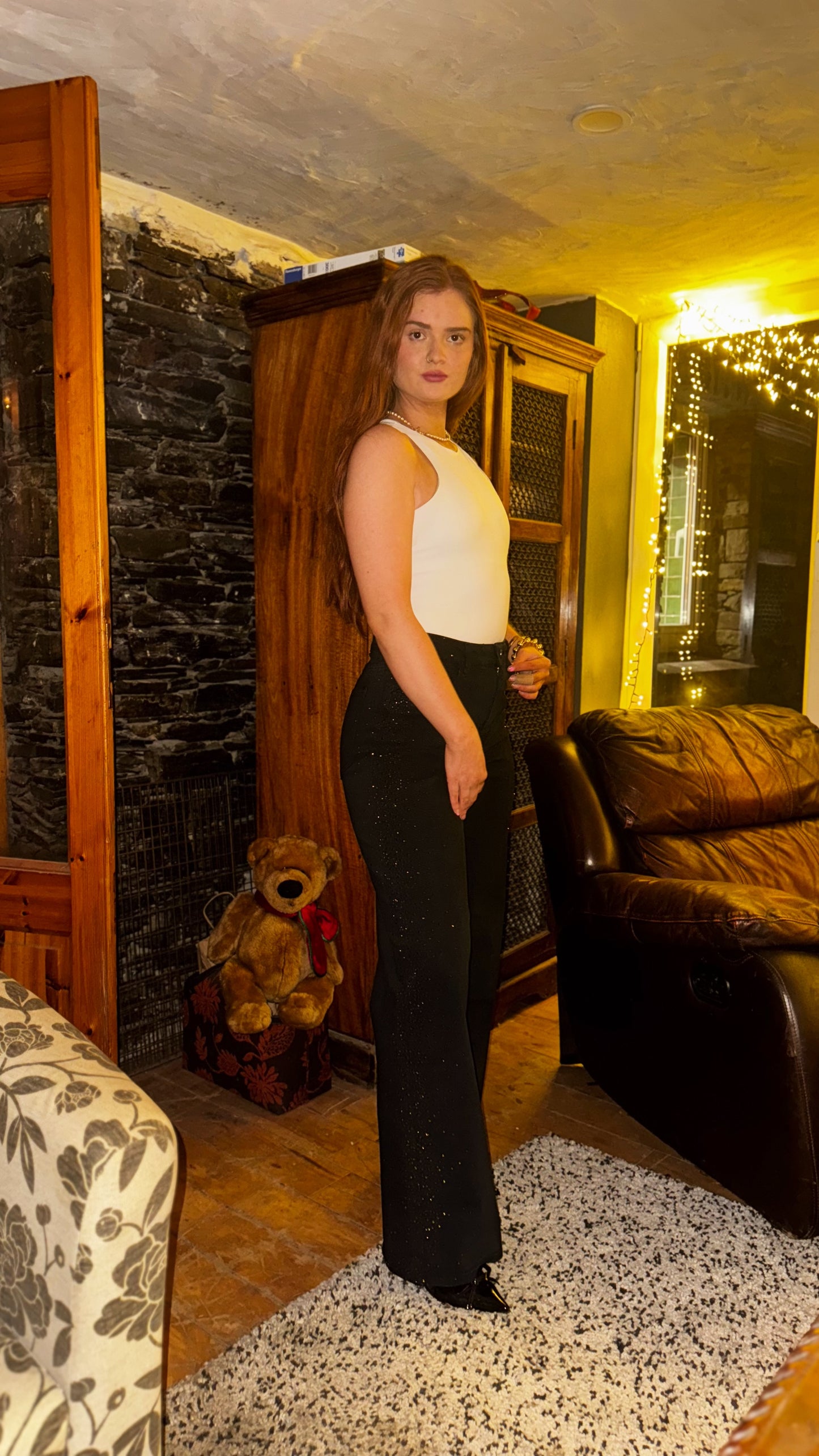 Diana Diamonte Glimmer Super Stretch 2.0 Jeans. 95% cotton