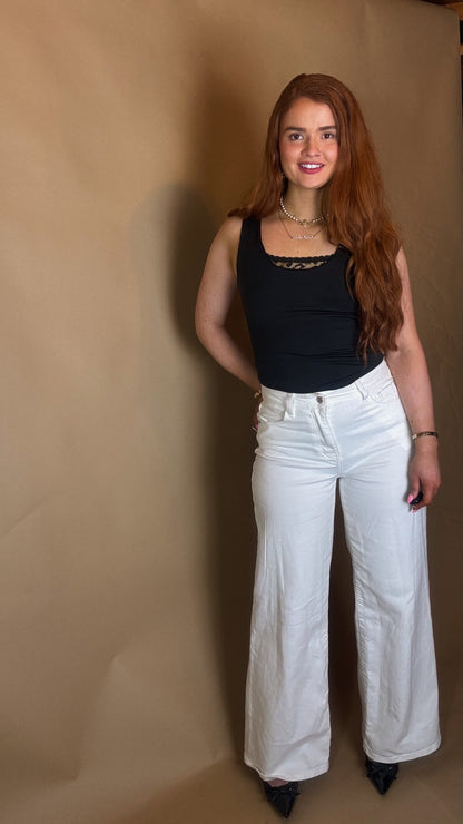 Weronika White Jean