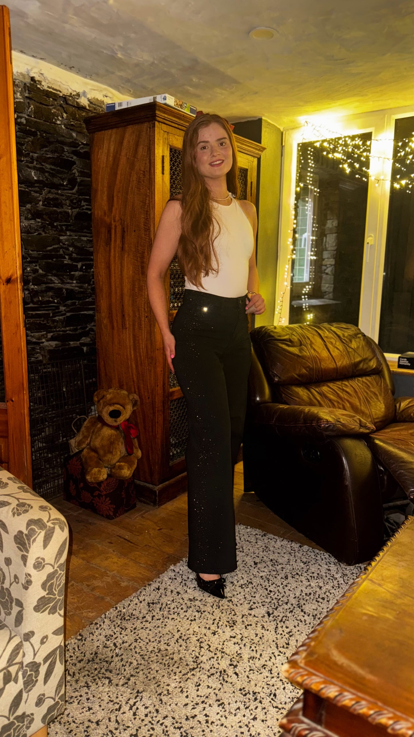 Diana Diamonte Glimmer Super Stretch 2.0 Jeans. 95% cotton